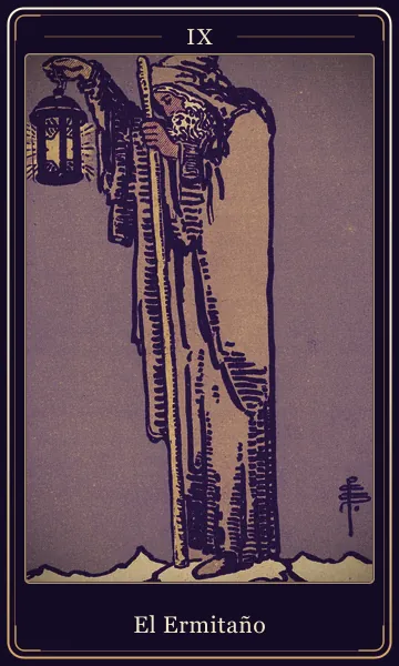 El Ermitaño, al derecho