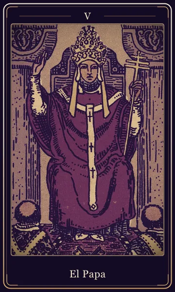 El Papa, carta del tarot