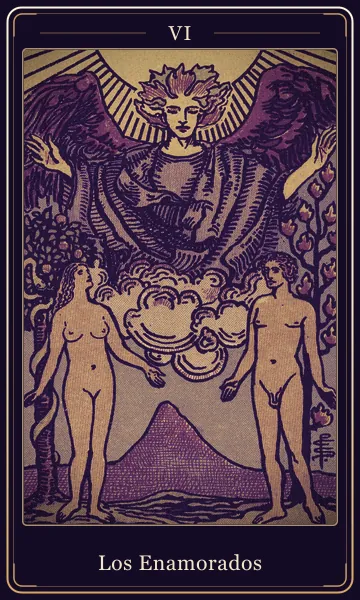 Los Enamorados, carta del tarot