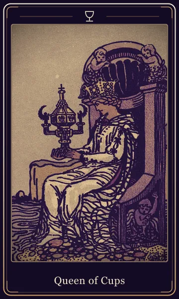 Queen of Cups tarot card
